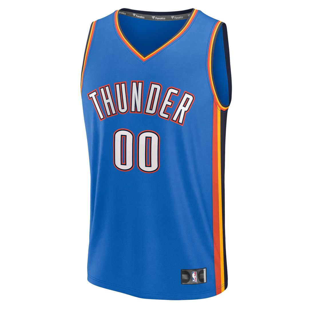 Oklahoma City Thunder | Fast Break Custom Jersey - Icon Edition - Blue