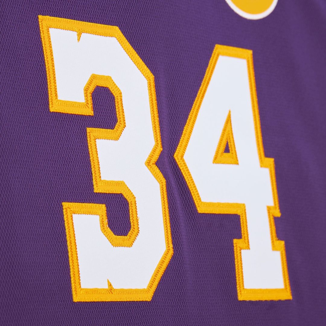 Shaquille O'Neal | Los Angeles Lakers | 2000 NBA All - Star Game Jersey - Purple