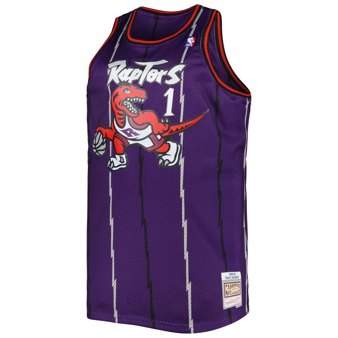 Tracy McGrady | Toronto Raptors | Big & Tall Hardwood Classics 1998/99 Swingman Jersey - Purple