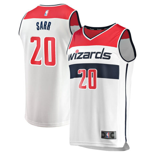 Alexandre Sarr | Washington Wizards | Youth Fast Break Replica Player Jersey - Association Edition - White