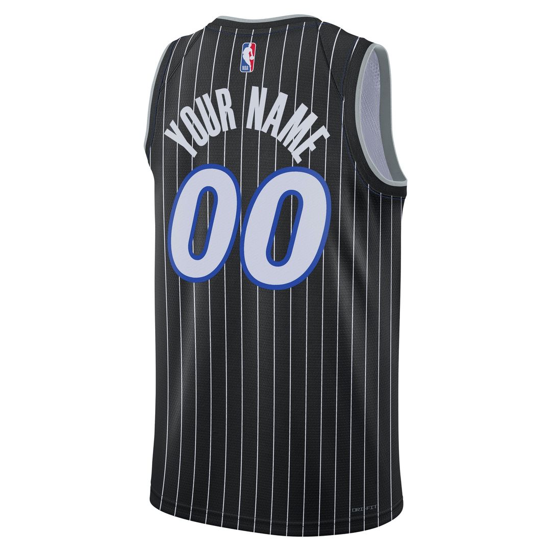 Orlando Magic | Unisex Swingman Custom Jersey - Statement Edition - Black
