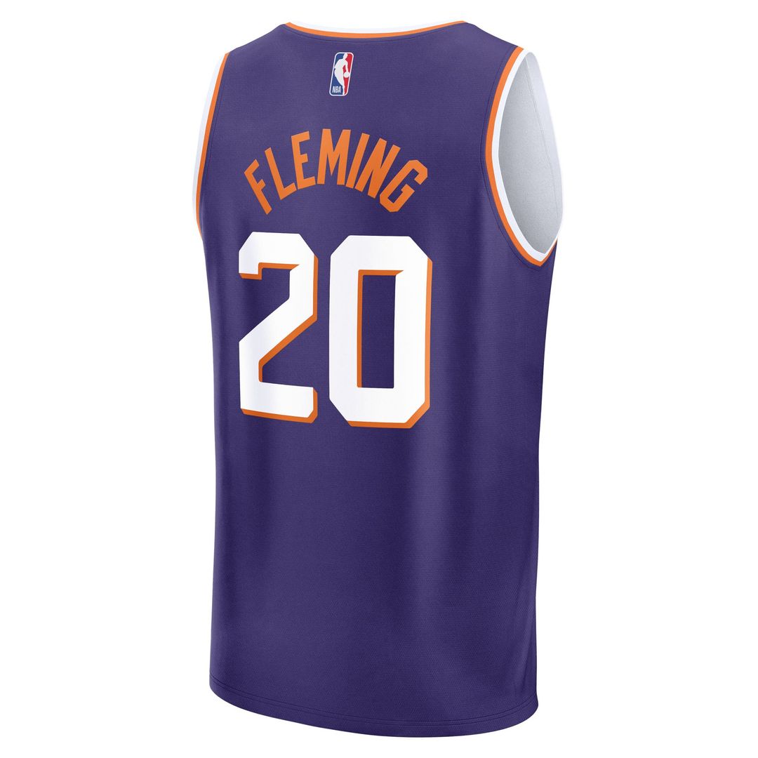 Rasheer Fleming | Phoenix Suns | Fast Break Replica Jersey - Purple - Icon Edition