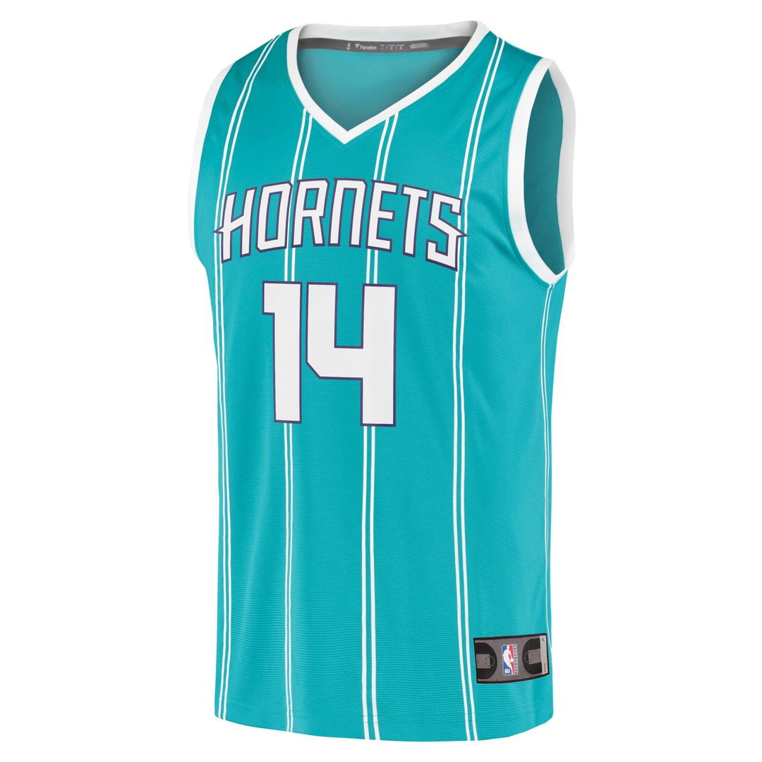 Nick Richards | Charlotte Hornets | Fast Break Replica Jersey - Icon Edition - Teal