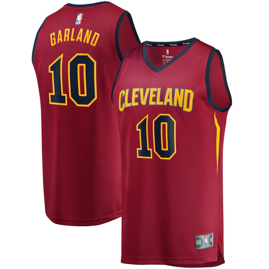 Darius Garland | Cleveland Cavaliers | Youth Replica Fast Break Jersey Wine - Icon Edition