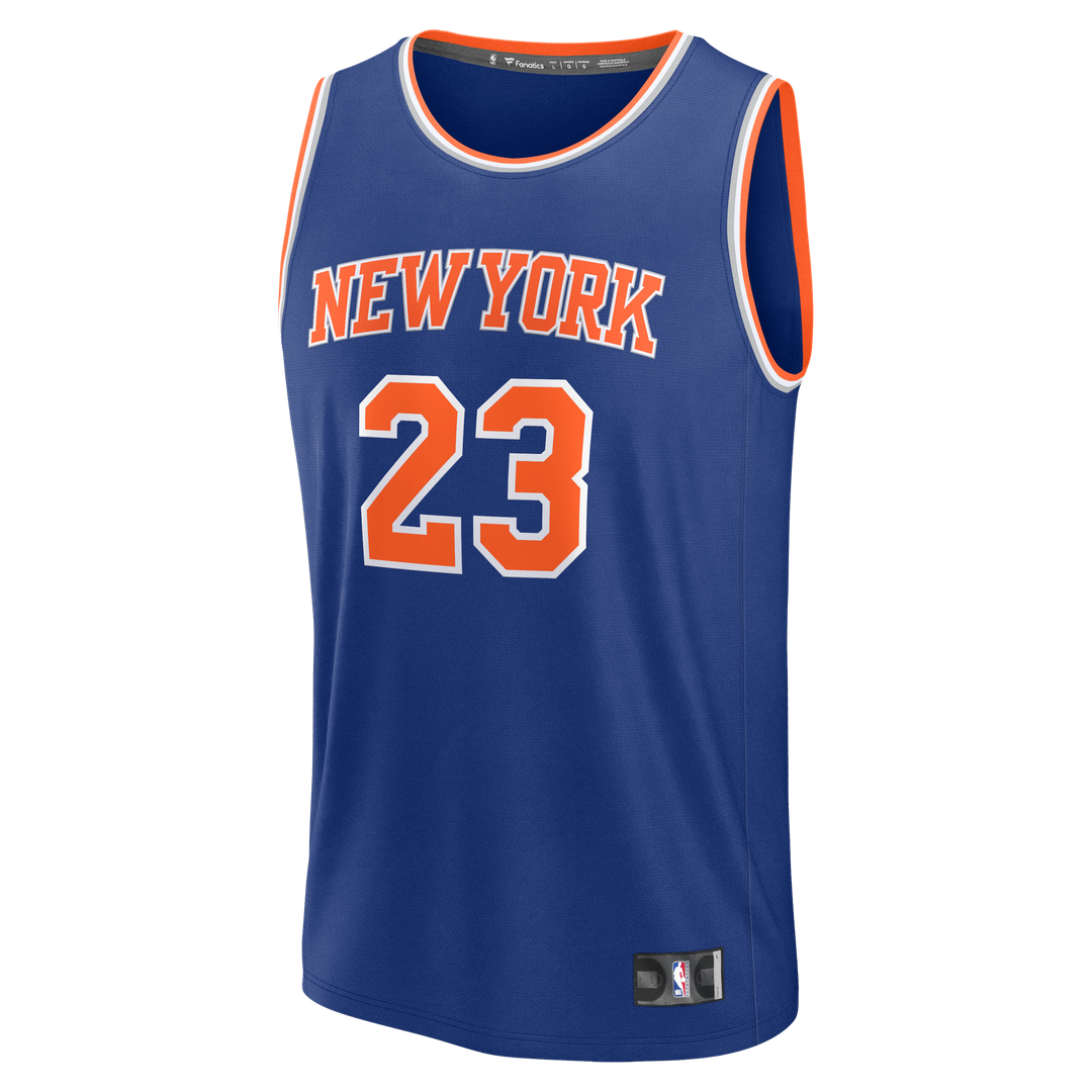 Mitchell Robinson | New York Knicks | Youth Fast Break Replica Jersey - Blue - Icon Edition