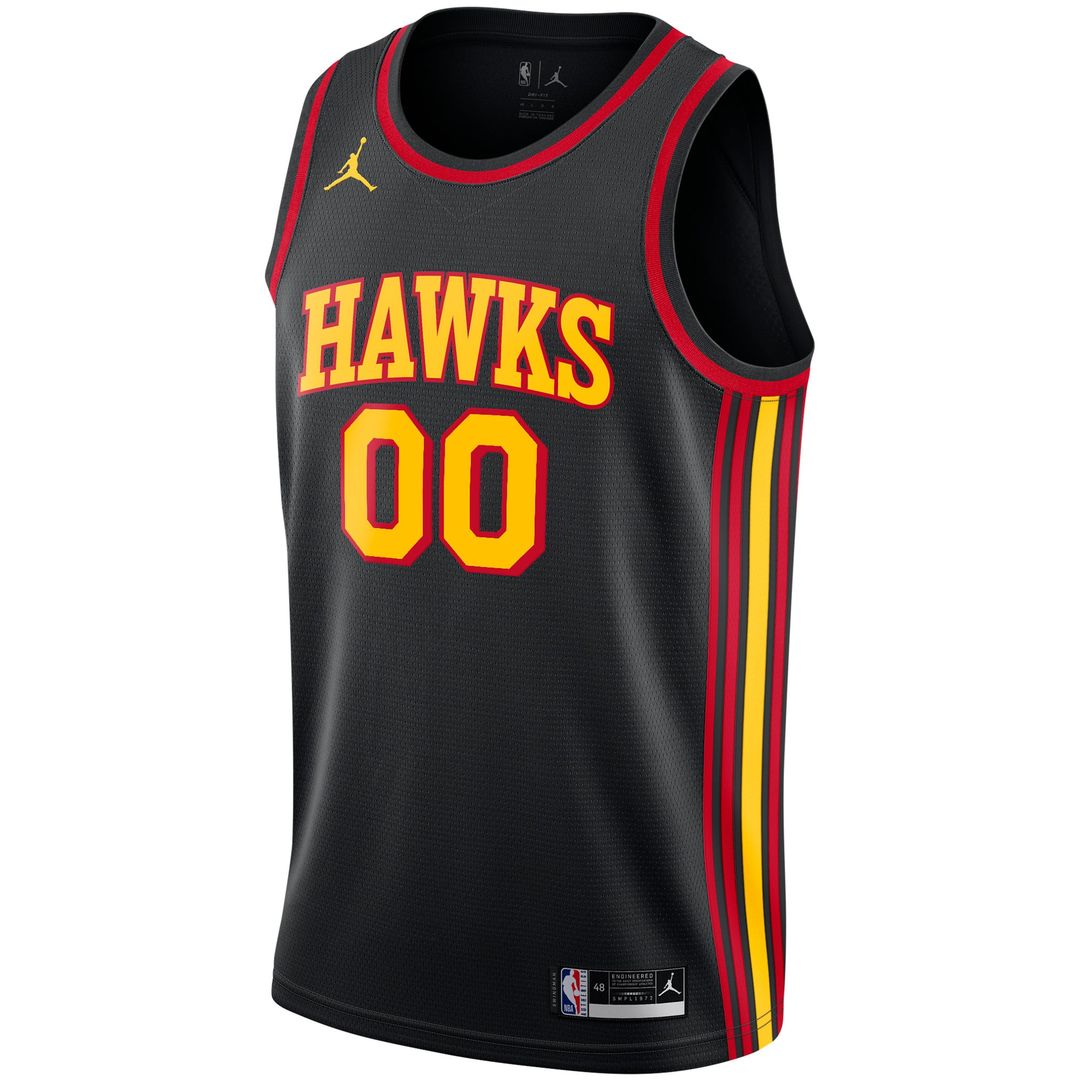 Atlanta Hawks | Swingman Custom Jersey - Statement Edition - Black