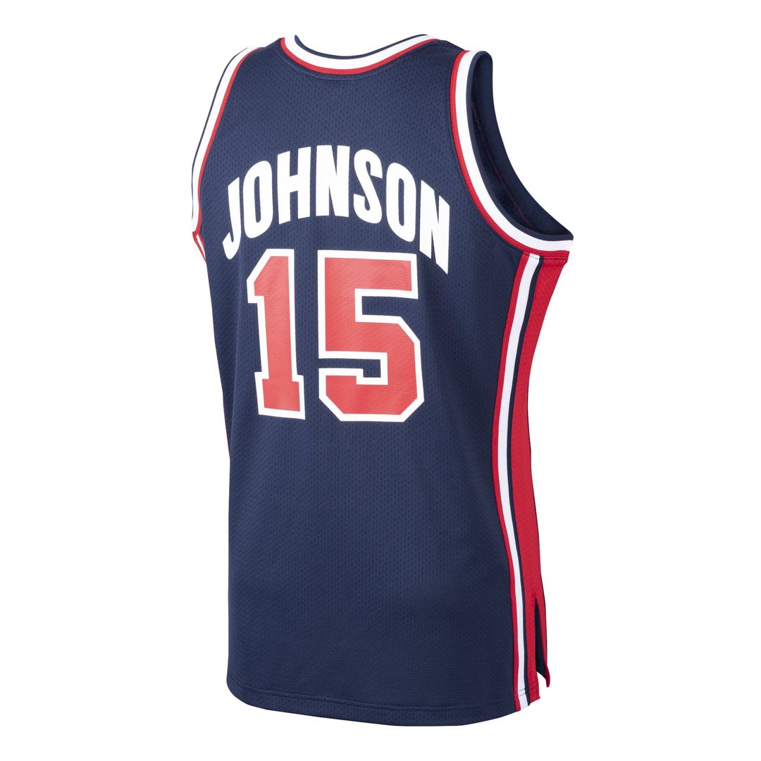 Magic Johnson USA Basketball | Los Angeles Lakers | 1992 Dream Team Jersey - Navy