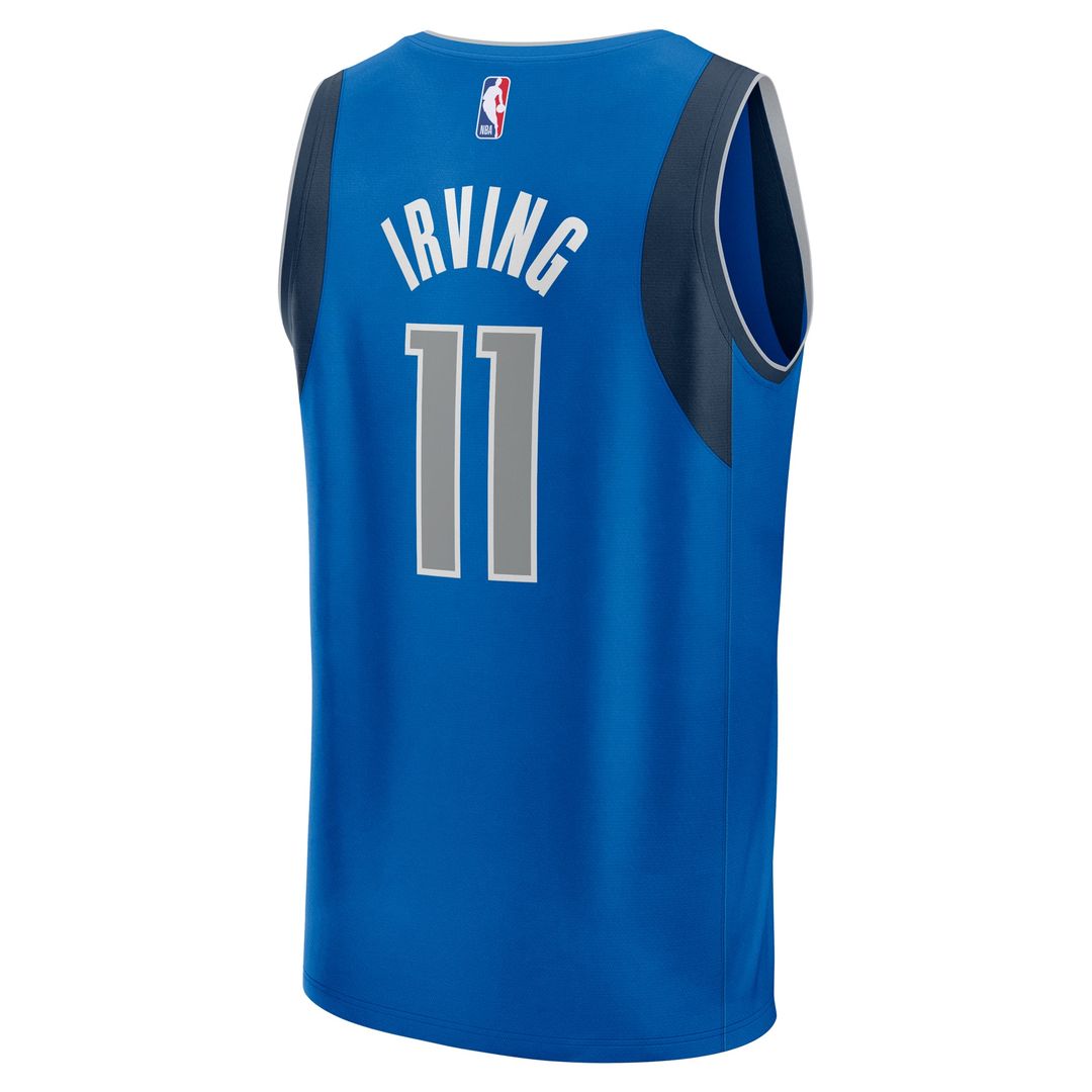 Kyrie Irving | Dallas Mavericks | Youth Fast Break Replica Player Jersey - Icon Edition - Blue