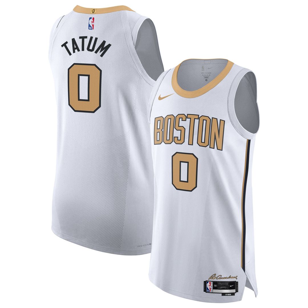 Jayson Tatum | Boston Celtics | Unisex 2025/26 Jersey - City Edition - White