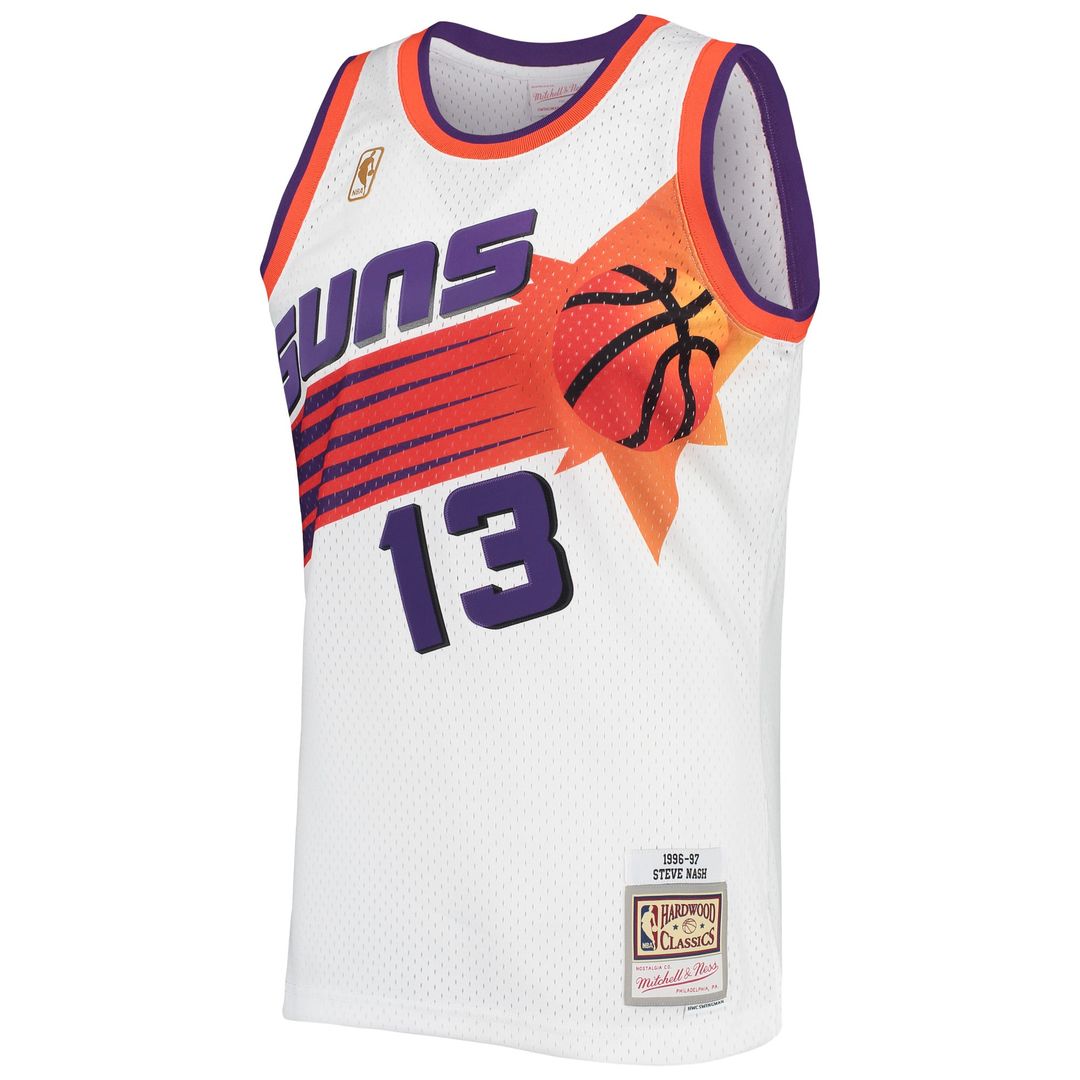 Steve Nash | Phoenix Suns | 1996/97 Hardwood Classics Swingman Jersey - White
