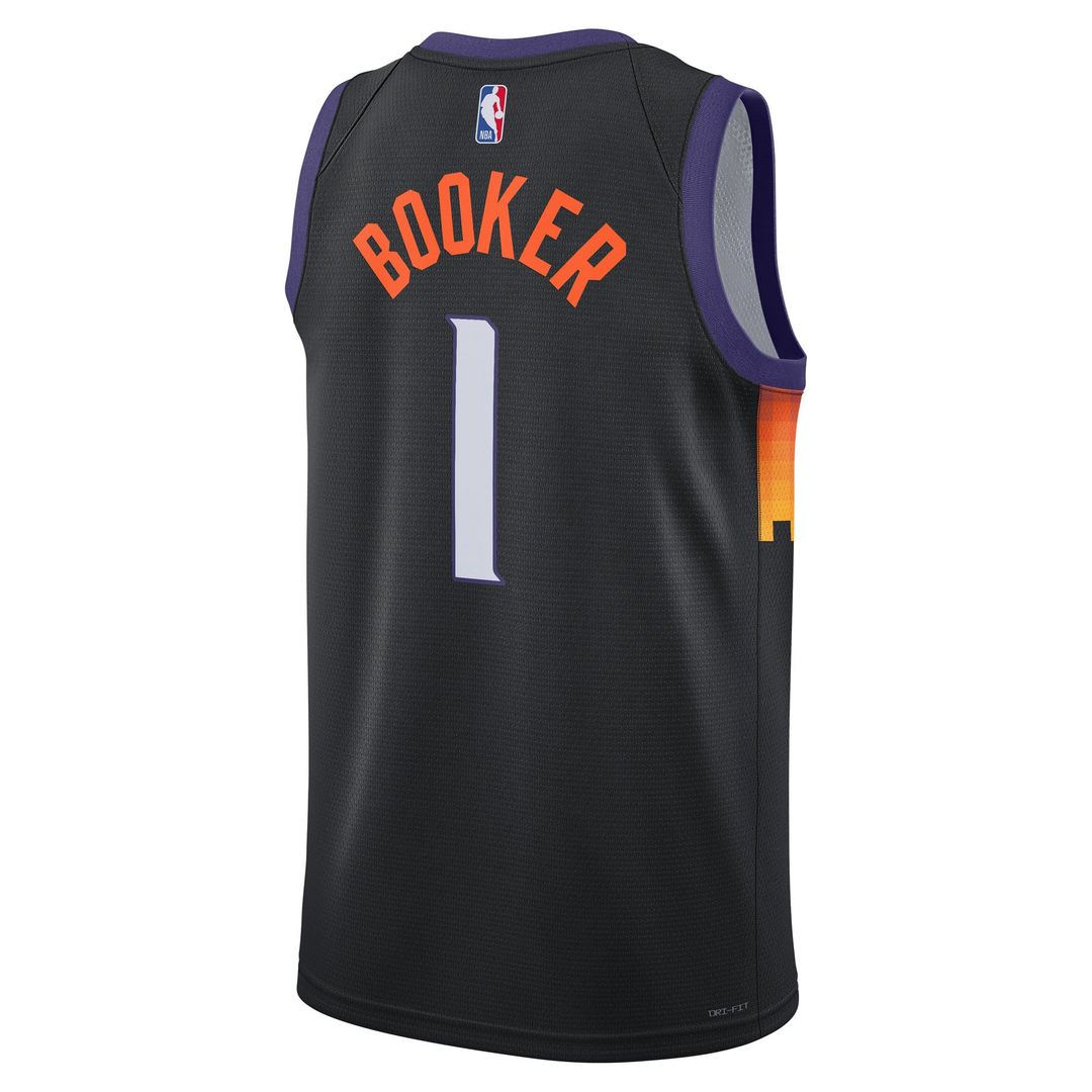 Devin Booker | Phoenix Suns | Unisex 2025/26 Swingman Jersey - Black - City Edition