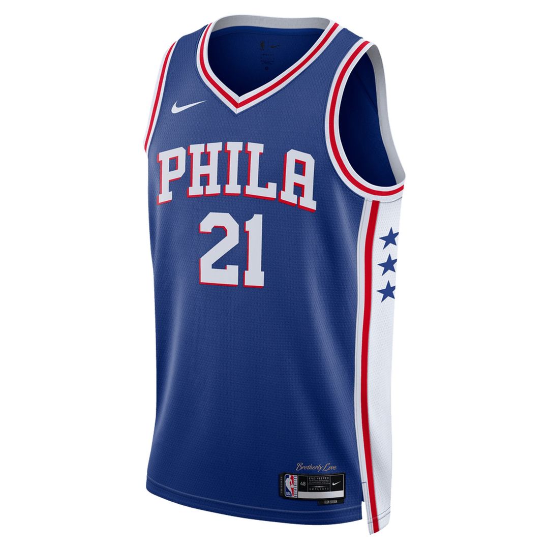 Joel Embiid | Philadelphia 76ers | Unisex Swingman Jersey - Icon Edition - Royal
