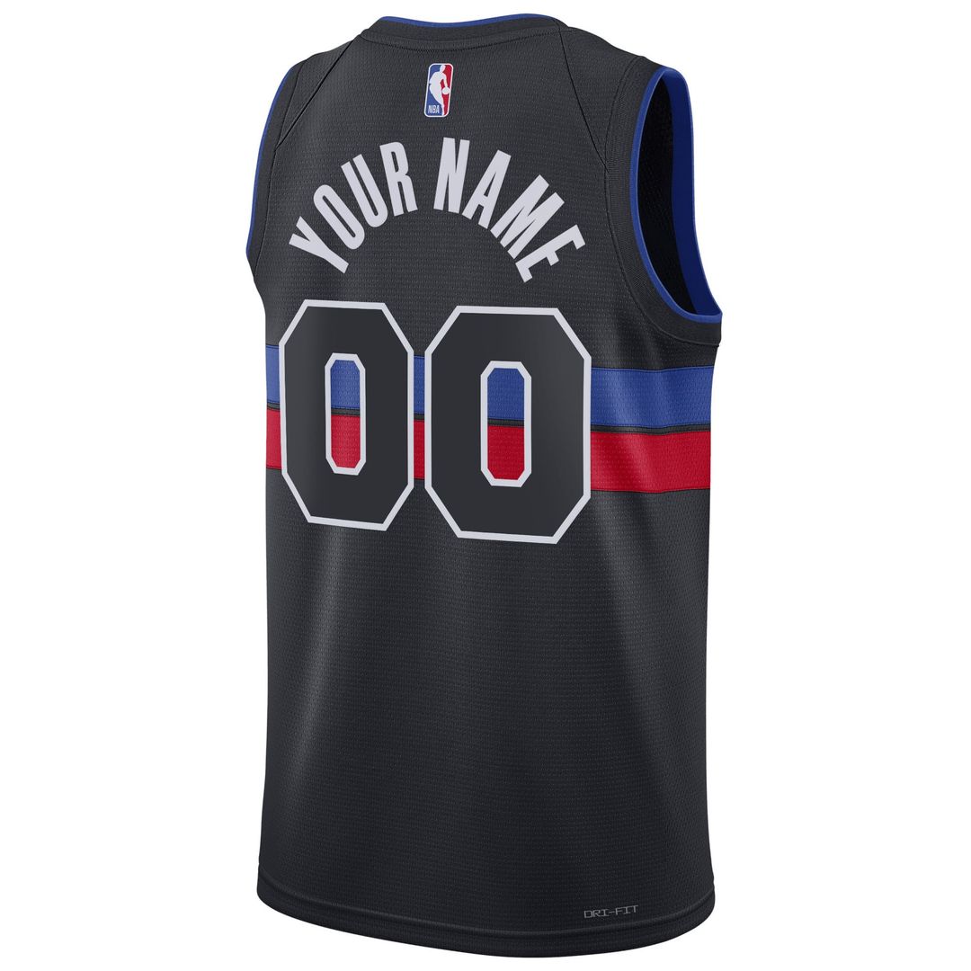 Detroit Pistons | Unisex 2022/23 Swingman Custom Jersey - Statement Edition - Blue