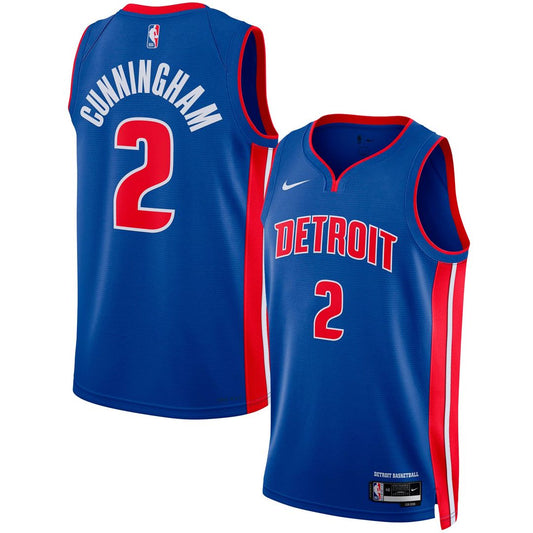 Cade Cunningham | Detroit Pistons | Unisex Swingman Jersey - Icon Edition - Blue