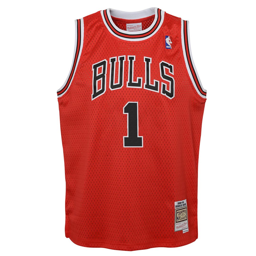 Derrick Rose | Chicago Bulls | Youth 2010/11 Hardwood Classics Swingman Jersey - Black