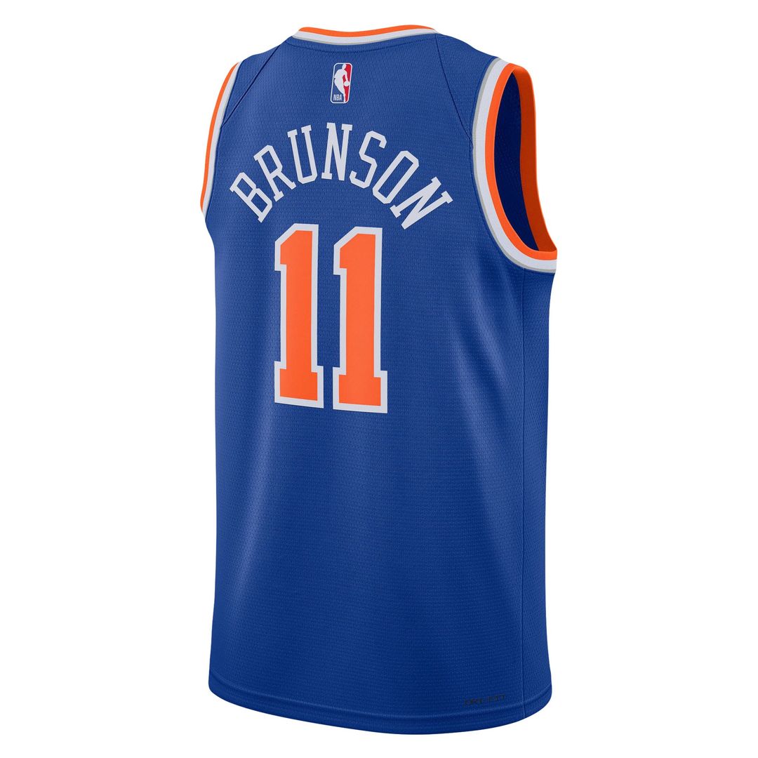 Jalen Brunson | New York Knicks | Unisex Swingman Jersey - Icon Edition - Blue