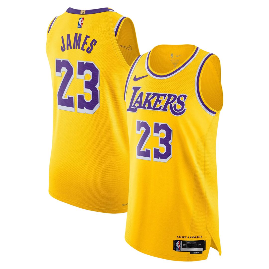 LeBron James | Los Angeles Lakers | Jersey - Icon Edition - Gold