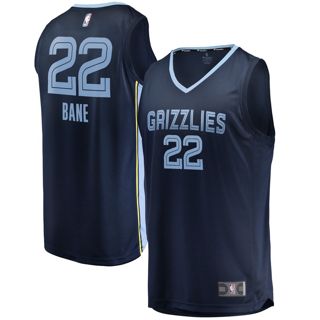Desmond Bane | Memphis Grizzlies | Fast Break Replica Jersey - Icon Edition - Navy