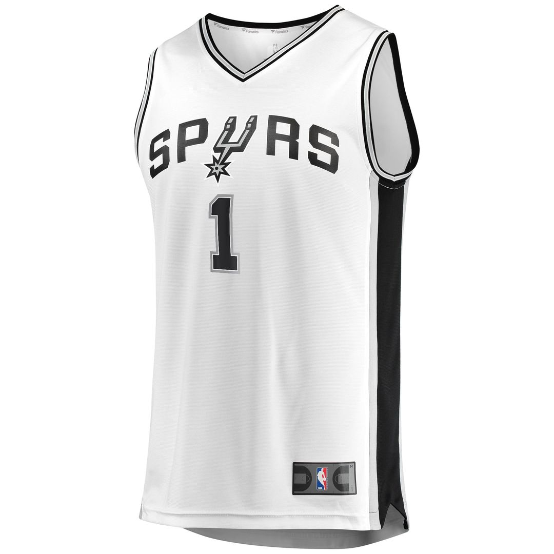 Victor Wembanyama | San Antonio Spurs | Youth Fast Break Player Jersey - Association Edition - White