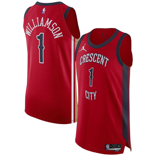 Zion Williamson | New Orleans Pelicans | Jersey - Statement Edition - Red