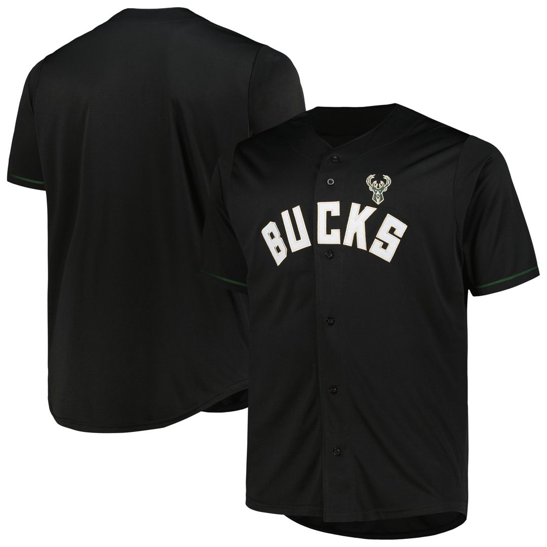Milwaukee Bucks | Big & Tall Pop Jersey - Black