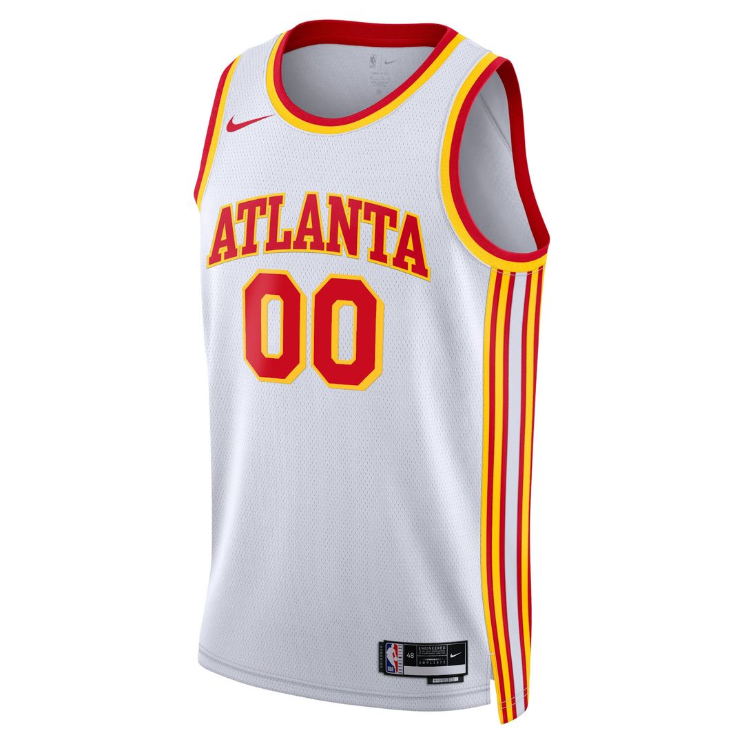 Atlanta Hawks | Unisex Swingman Custom Jersey White - Association Edition