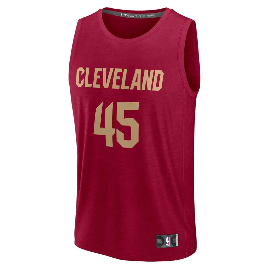 Donovan Mitchell | Cleveland Cavaliers | Youth Fast Break Replica Player Jersey - Icon Edition - Wine