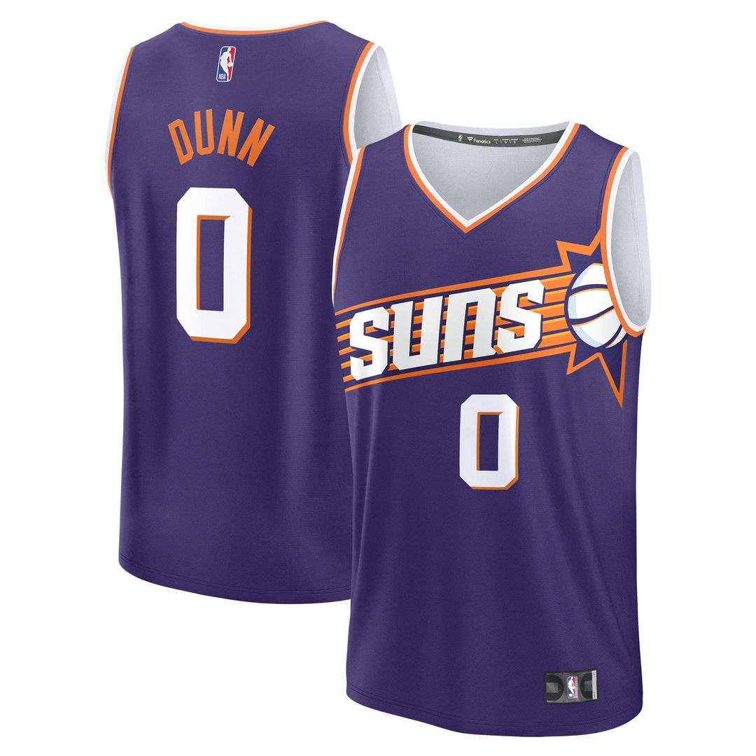 Ryan Dunn | Phoenix Suns | Youth 2024 NBA Draft Fast Break Player Jersey - Icon Edition - Purple