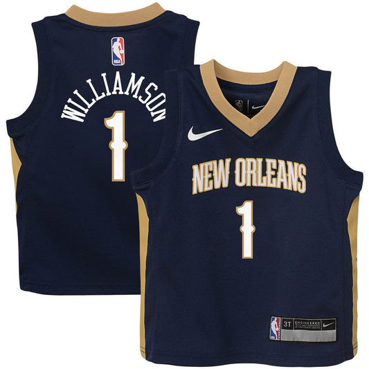 Zion Williamson | New Orleans Pelicans | Toddler Replica Jersey - Icon Edition - Navy