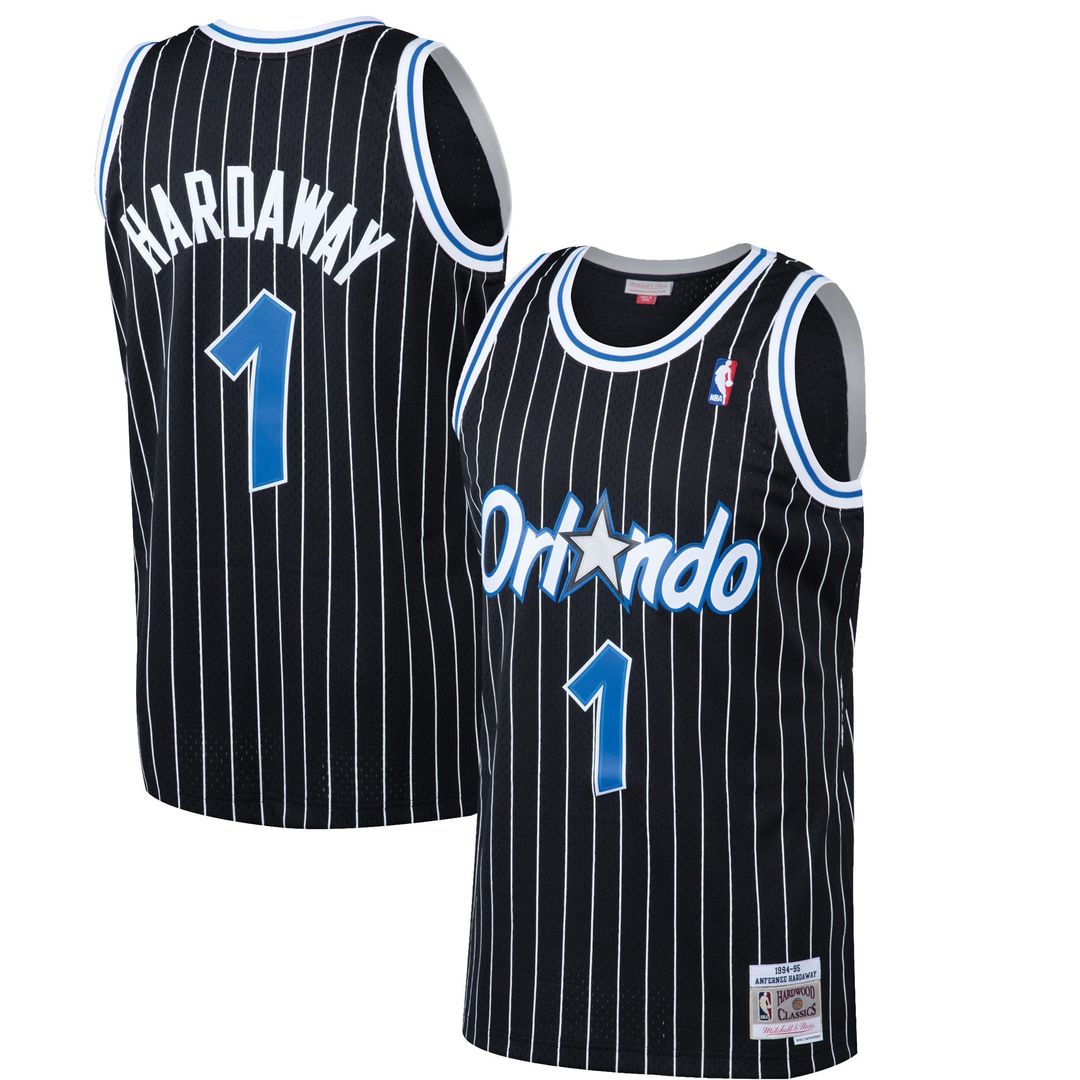 Penny Hardaway | Orlando Magic | Hardwood Classics Swingman Jersey - Black