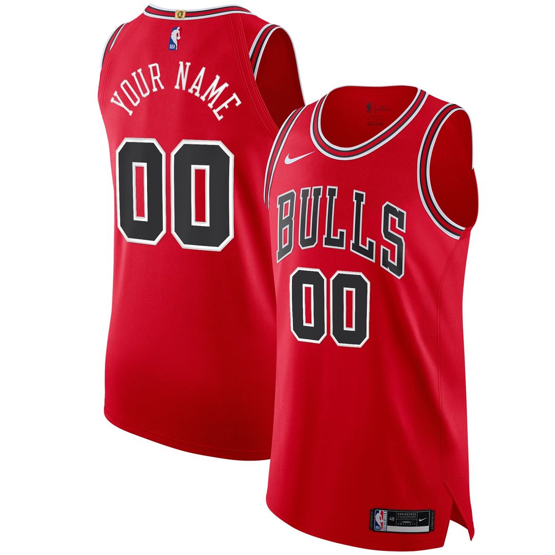 Chicago Bulls | Custom Jersey Red - Icon Edition