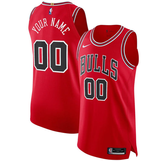 Chicago Bulls | Custom Jersey Red - Icon Edition