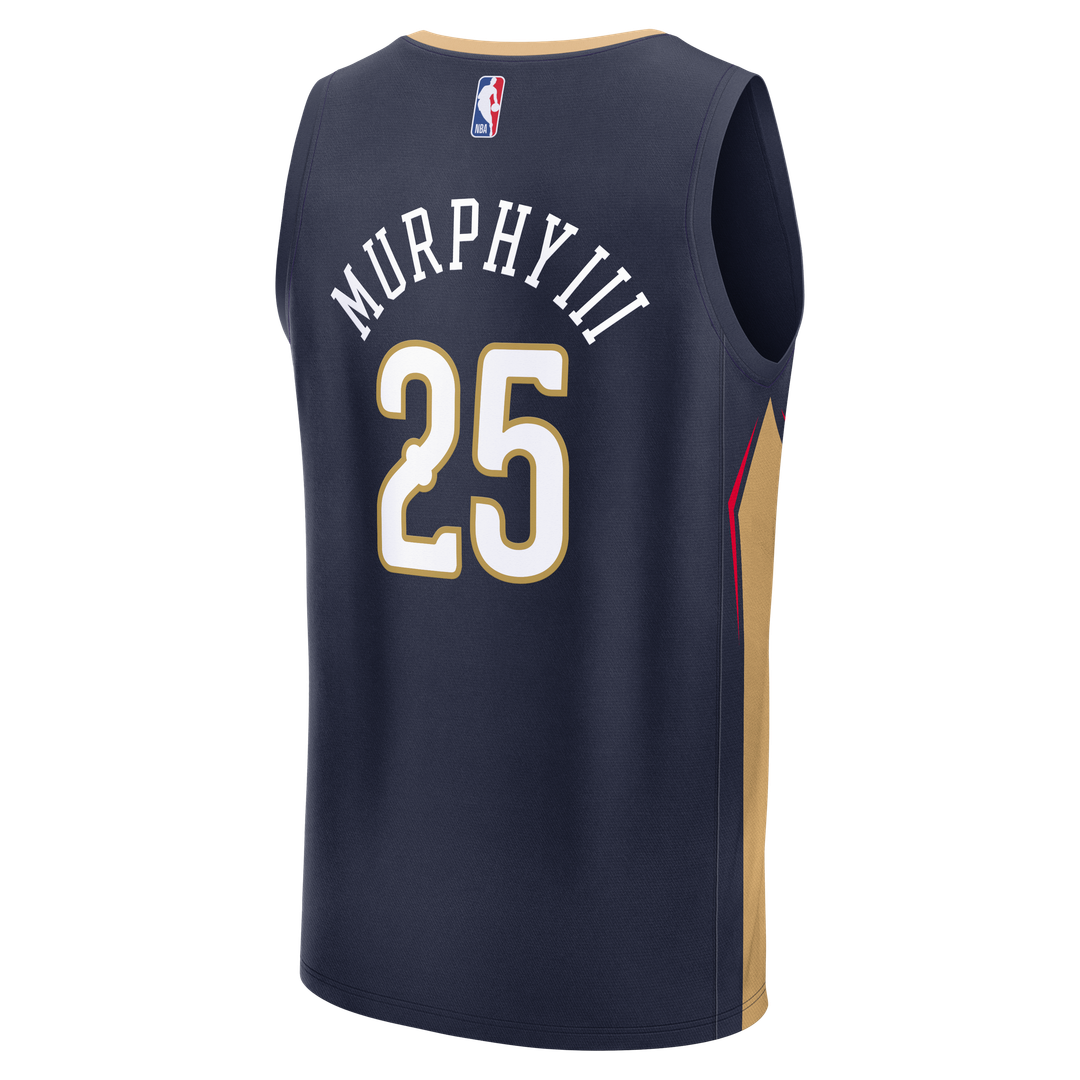 Trey Murphy III | New Orleans Pelicans | Fast Break Replica Jersey - Navy - Icon Edition