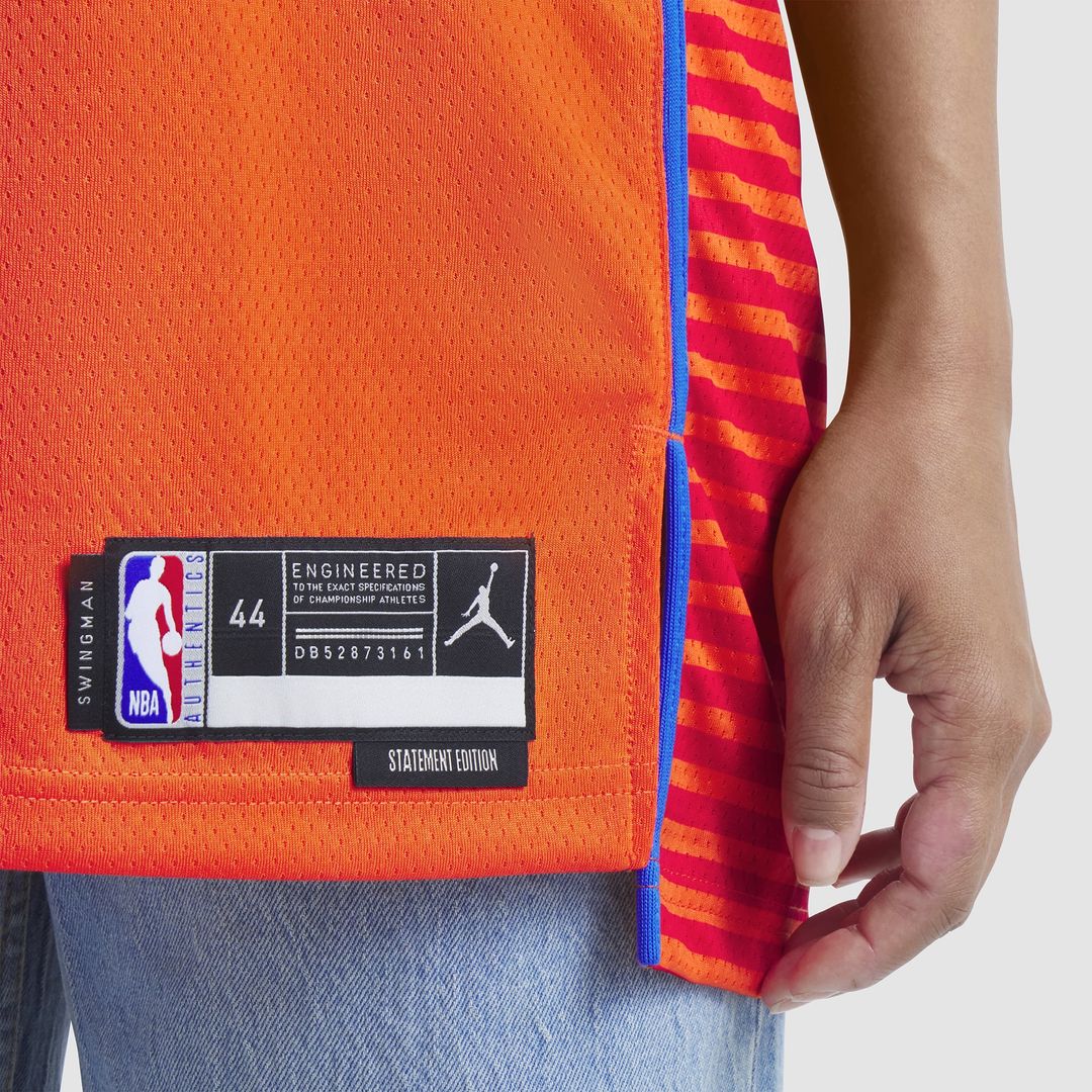 Shai Gilgeous-Alexander | Oklahoma City Thunder | Unisex Swingman Jersey - Statement Edition - Orange