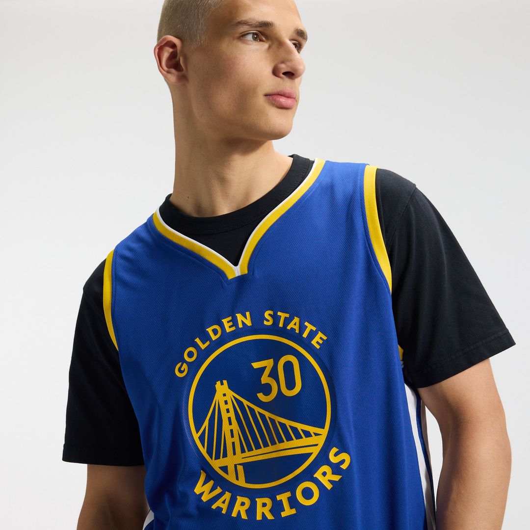 Stephen Curry | Golden State Warriors | Fast Break Replica Jersey - Icon Edition - Royal