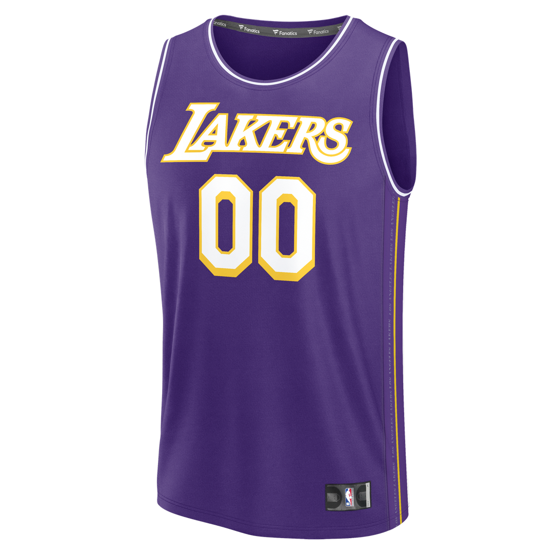Los Angeles Lakers | Fast Break Custom Jersey - Icon Edition - Gold
