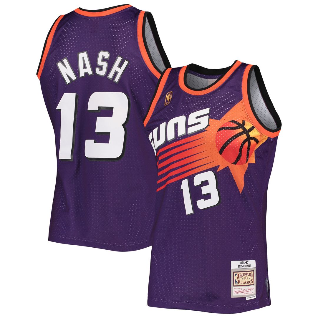 Steve Nash | Phoenix Suns | 1996/97 Hardwood Classics Swingman Jersey - Purple