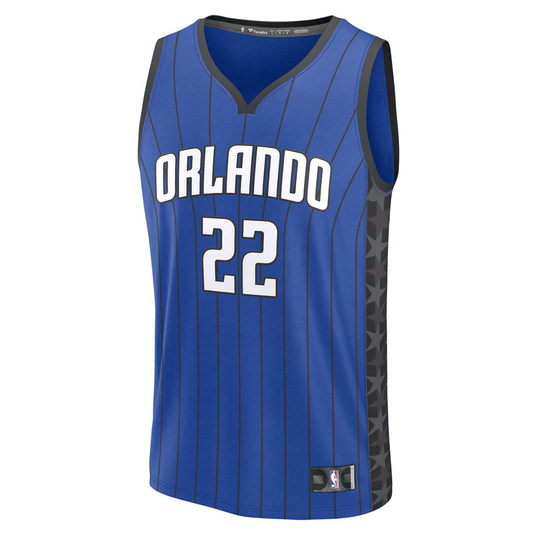 Franz Wagner | Orlando Magic | Fast Break Replica Player Jersey - Statement Edition - Blue
