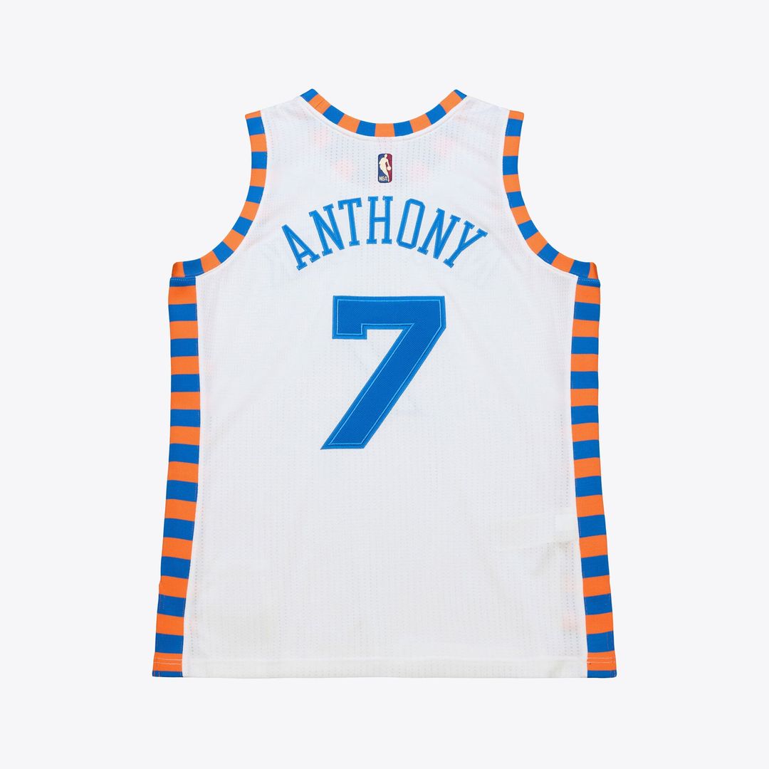 Carmelo Anthony | New York Knicks | 2015 - 16 Hardwood Classics Jersey - White