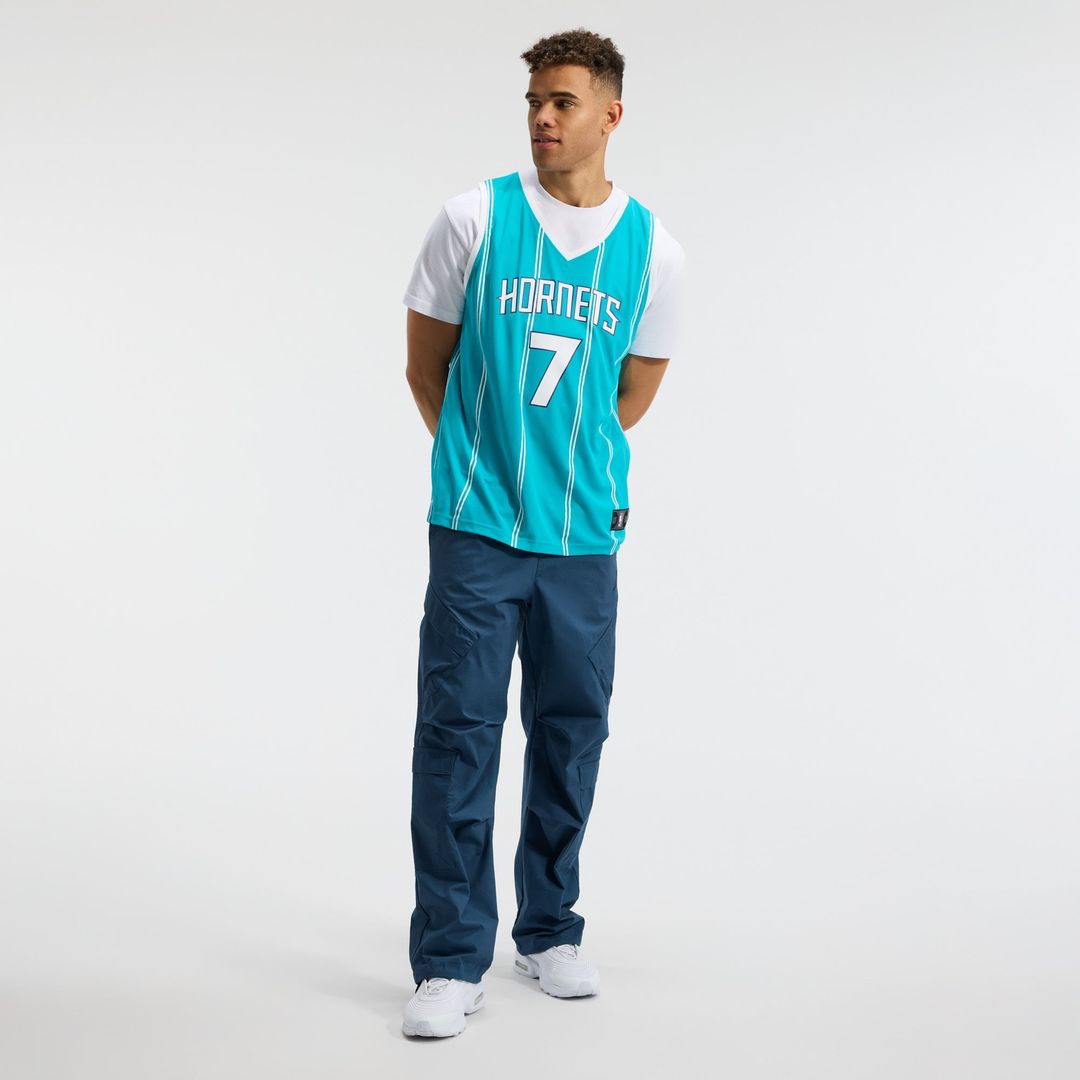 Kon Knueppel | Charlotte Hornets | 2025 NBA Draft First Round Pick Fast Break Replica Jersey - Icon Edition - Teal