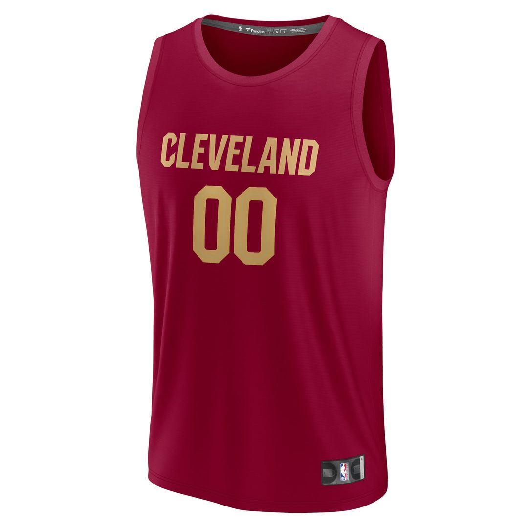 Cleveland Cavaliers | Fast Break Custom Jersey - Wine - Icon Edition