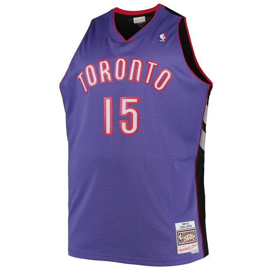 Vince Carter | Toronto Raptors | Big & Tall 1999/00 Hardwood Classics Swingman Jersey - Purple