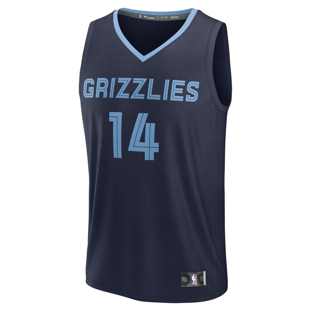 Zach Edey | Memphis Grizzlies | 2024 NBA Draft Fast Break Player Jersey - Icon Edition - Navy