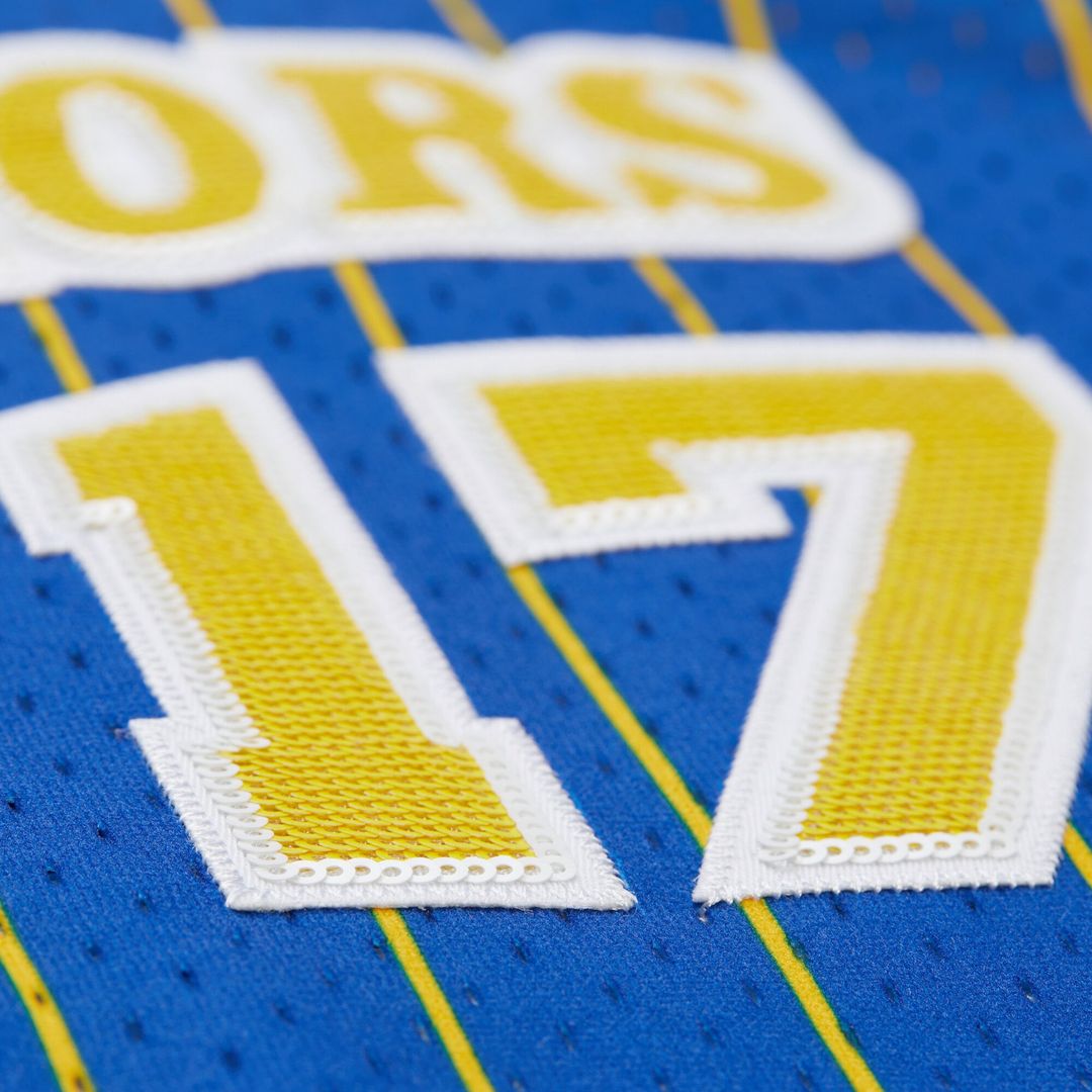 Chris Mullin | Golden State Warriors | DANNIJO Women's Fashion Cropped Basketball Jersey - Royal