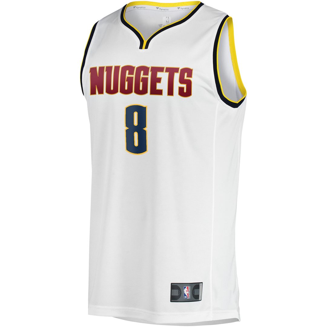 Peyton Watson | Denver Nuggets | Fast Break Player Jersey - Association Edition - White