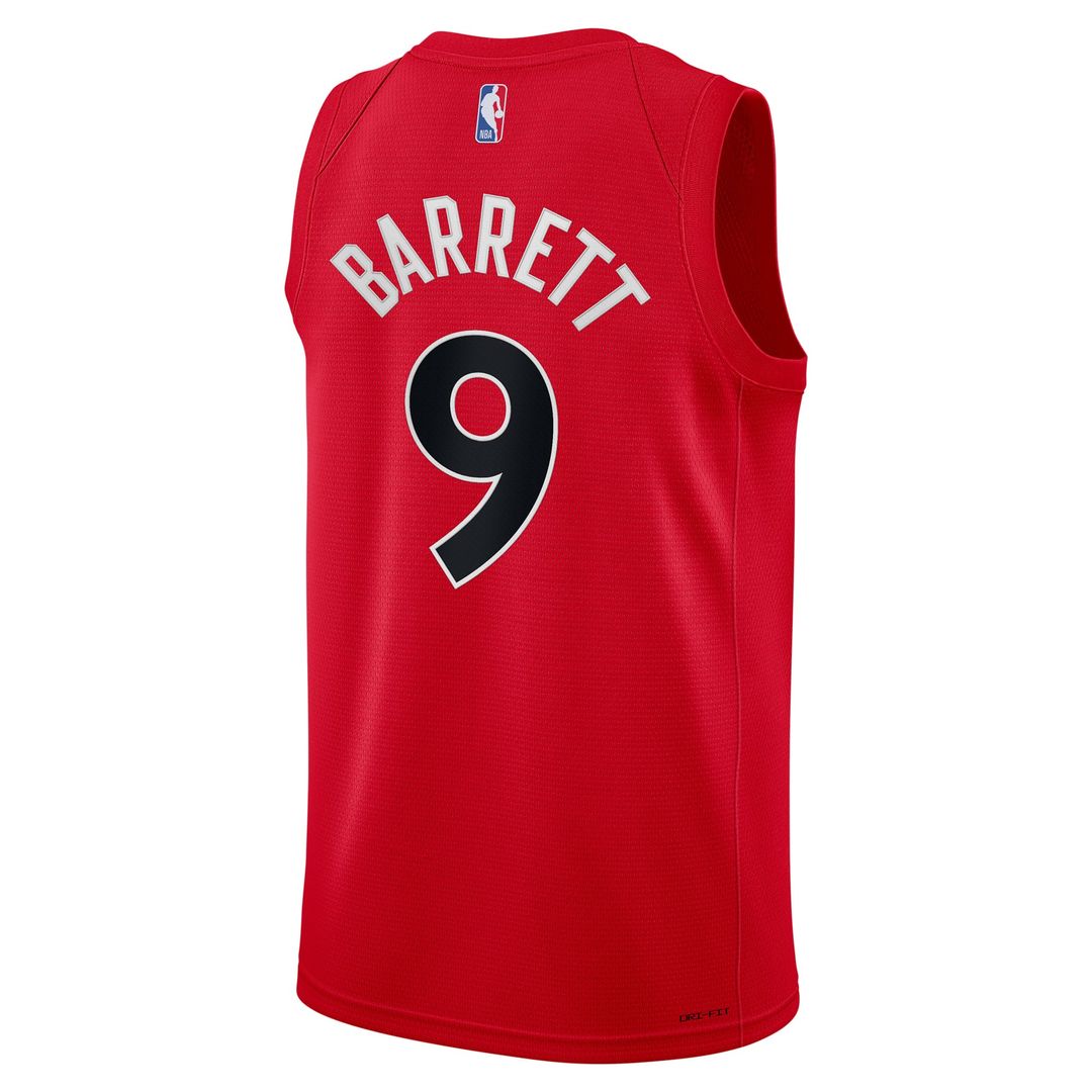 RJ Barrett | Toronto Raptors | Youth Swingman Jersey - Icon Edition - Red