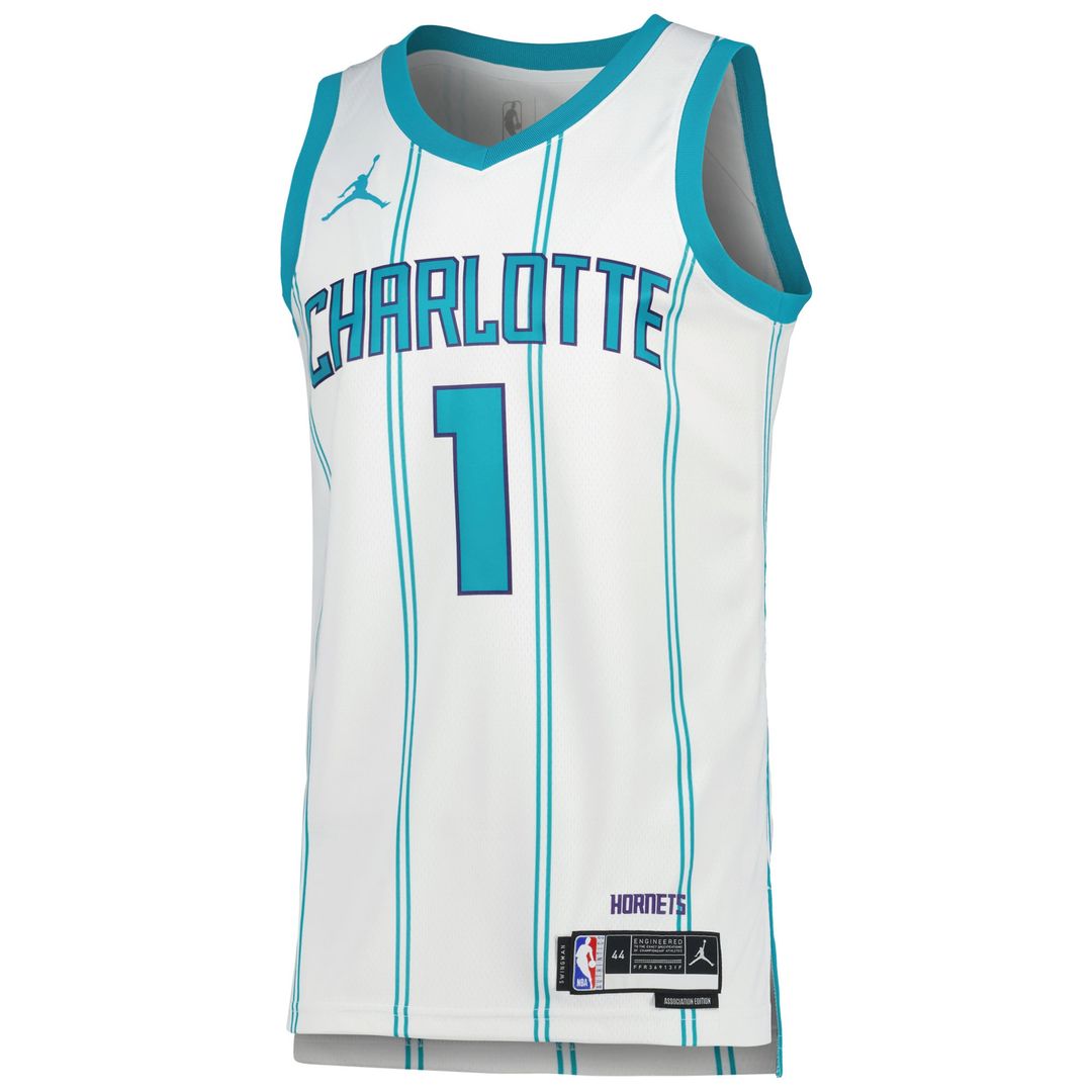 LaMelo Ball | Charlotte Hornets | Unisex Swingman Jersey - Association Edition - White