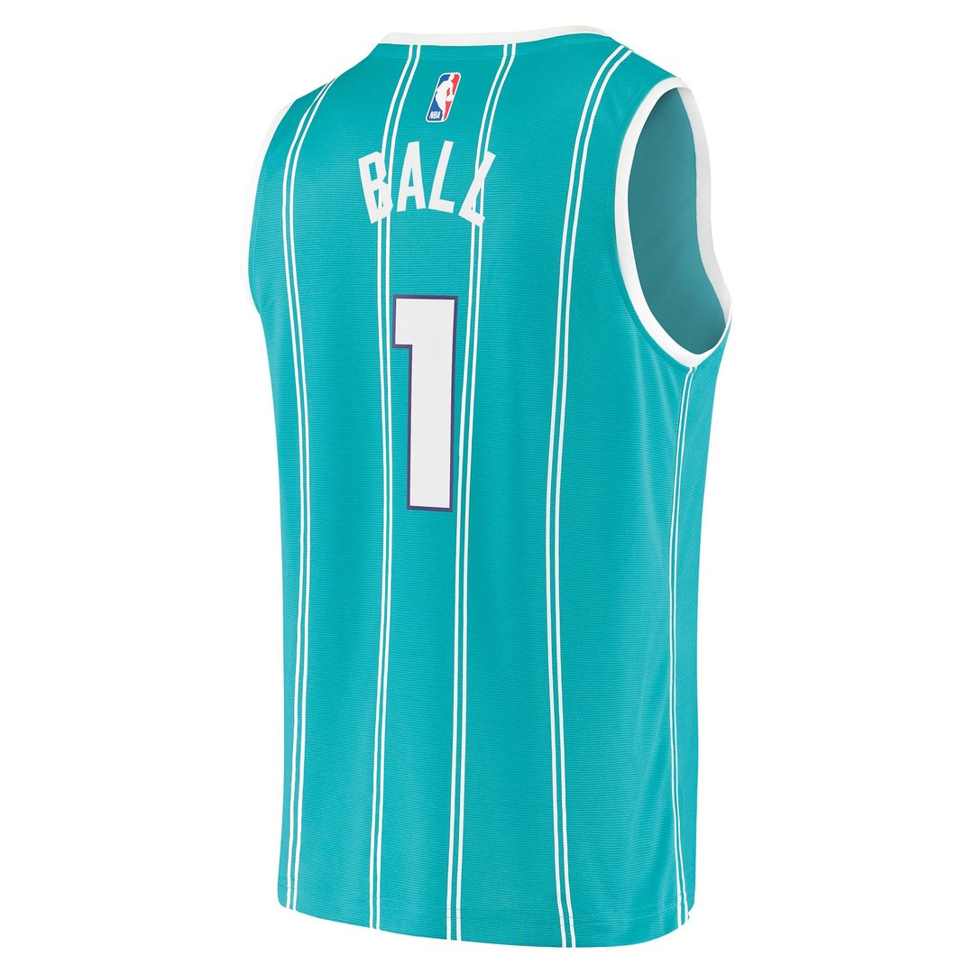LaMelo Ball | Charlotte Hornets | Fast Break Replica Jersey - Icon Edition - Teal