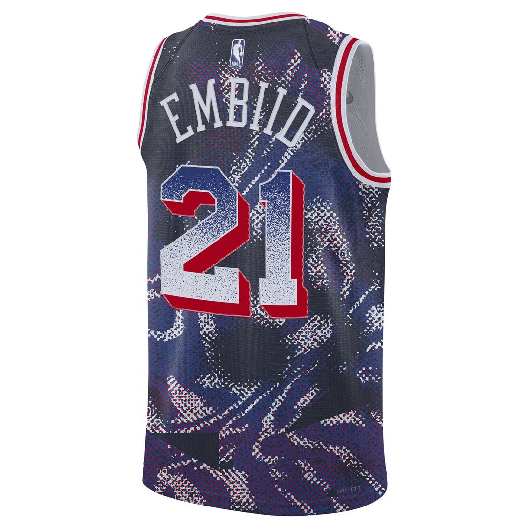 Joel Embiid | Philadelphia 76ers | Unisex 2025 Select Series Swingman Player Jersey - Navy